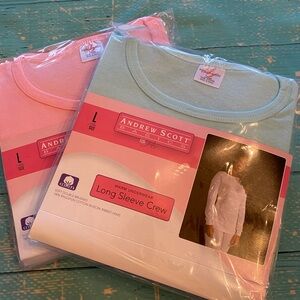 Two Long Underwear Tops